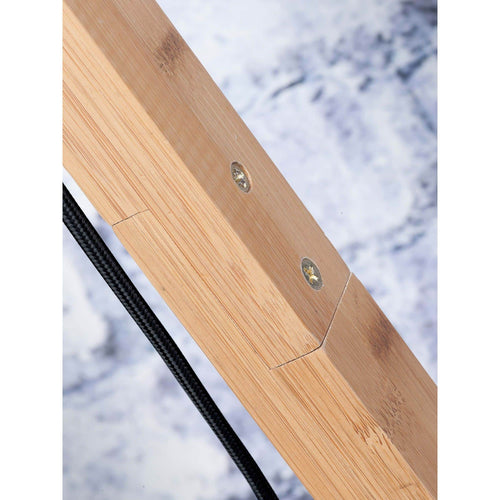 GOOD&MOJO vloerlamp Zanzibar - bruin - Ø40cm - vtwonen shop