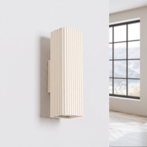 Sollux Lighting Wandlamp RAYO 20 beige - 6x8x20cm