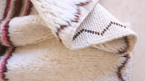 AFK Living vloerkleed Berber - handgemaakt - Wol - 211 x 286 cm