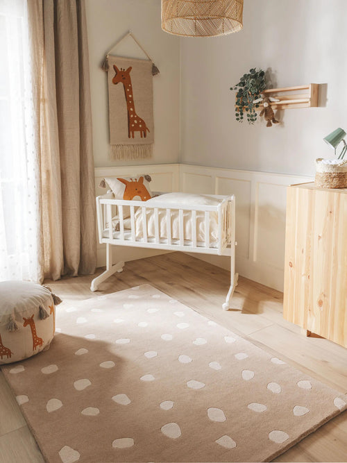 benuta kindervloerkleed Savannah - taupe - 150x220 cm
