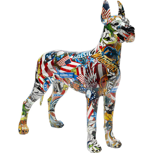 Kare Design Woonaccessoires Great Dane graffiti - vtwonen shop