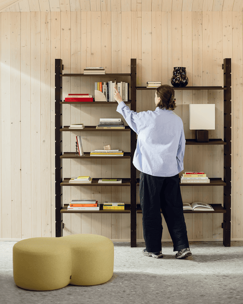 noo.ma Ravi modulair wandrek, 3 elementen, Butter Yellow