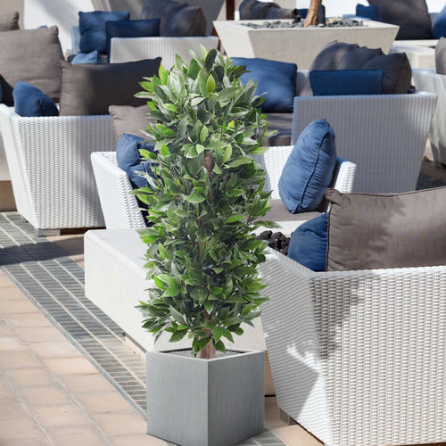 Maxifleur Laurier kolom kunstplant 125cm - UV bestendig