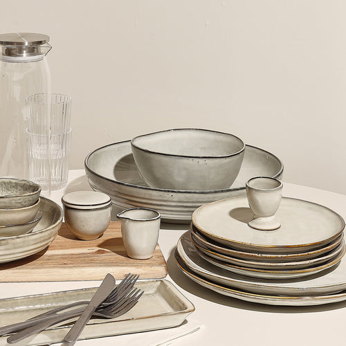 Salt & Pepper - Eierdop 5xH6cm groen Artisan - Set van 4