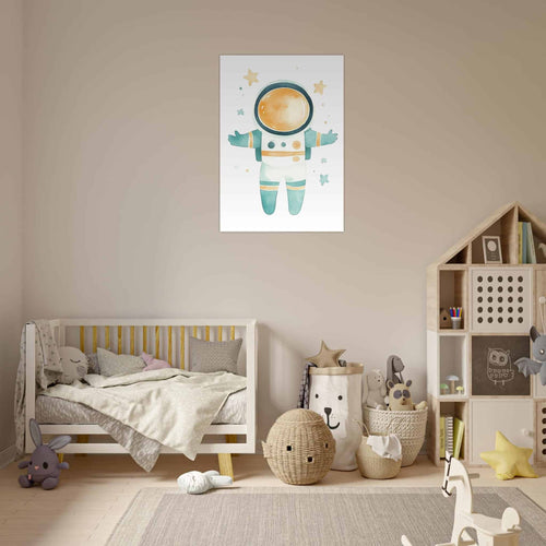 Artfulprints  Kleine ruimteheld   poster 70x100 cm - vtwonen shop