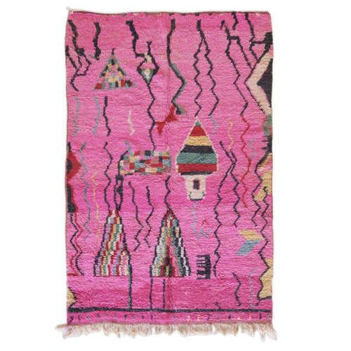 AFK Living vloerkleed Berber - handgemaakt - Wol - 171 x 261 cm
