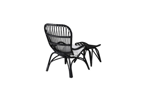 Rebellenclub Loungestoel Merit - Zwart - vtwonen shop