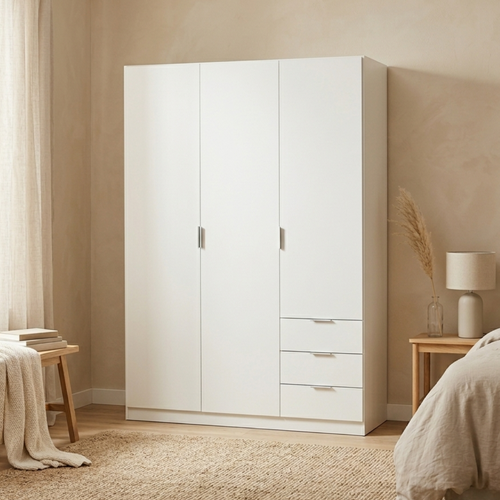 Calicosy - Kast NOÉ - Wit 52x121x180 cm