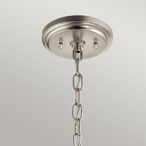 Elstead Kichler Deryn Multi Arm Hanglamp Plafondlamp Distressed Antique Grey