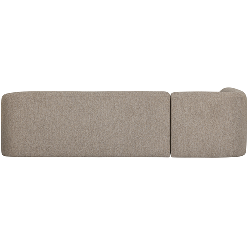 BePureHome hoekbank links Sloping - Chenille  - Naturel - 77x274x225 - vtwonen shop