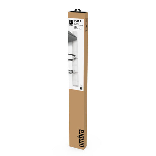 Umbra wandhaak Flip - 81 x 6 x 3 cm - wit