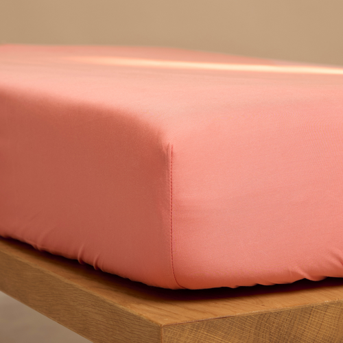 Coco & Cici - Kids - Hoeslaken TENCEL Twill Blush - 60x120x15