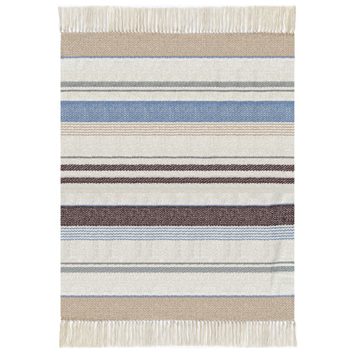 Malagoon plaid Zeezicht - Multicolor bouclé - 125x150cm