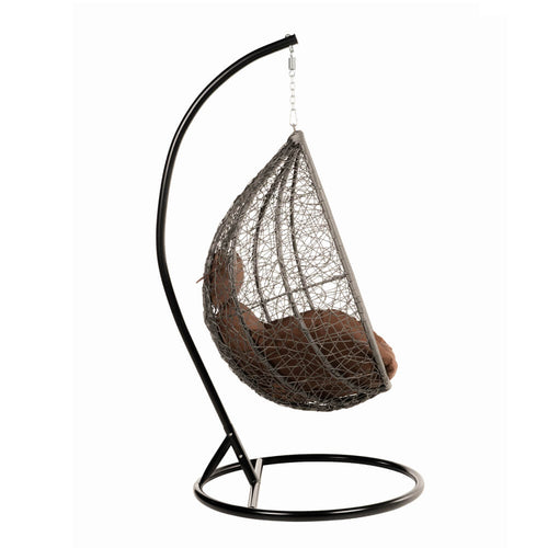 Home Deluxe Hangstoel CIELO Bruin - vtwonen shop