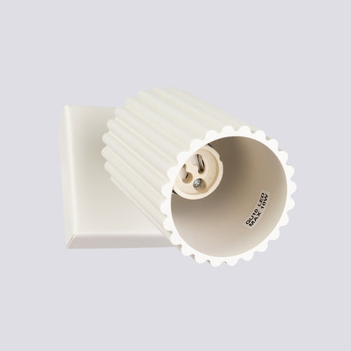 Sollux Lighting Wandlamp KARBON beige - 8x16x8cm