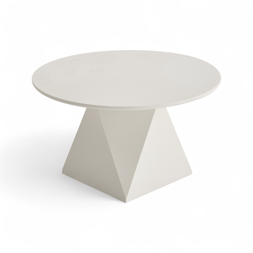 Furnhouse salontafel set Aura - Crème wit - Ø 50/80 cm