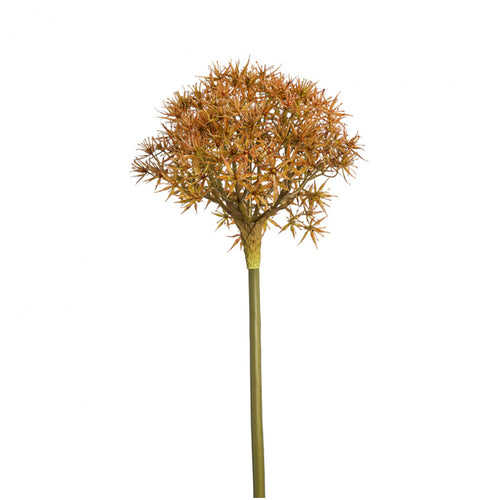 Sia Deco Kunstmatige Atropurpureum Allium Stengel - Oranje - H89 - vtwonen shop