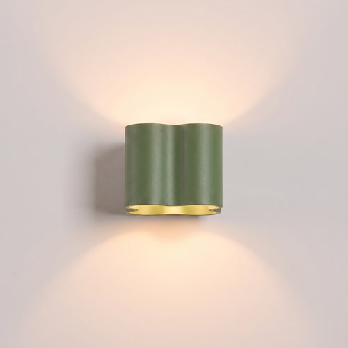Sollux Lighting Wandlamp OVIO olijfgroen G9 - 12x14,5x10cm