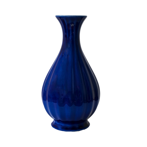 Royal Goedewaagen vaas - Ø8x20,5cm - Cobalt Blue - vtwonen shop