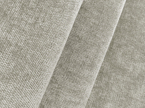 LaMiaSofa hoekbank links Melissa - chenille stof - parel - 284x166x70