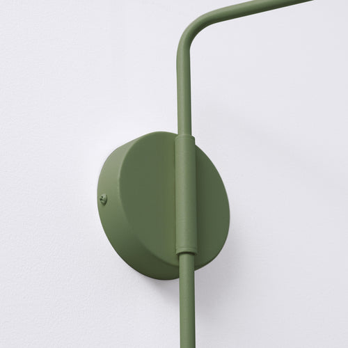 Sollux Lighting Wandlamp NOX olijfgroen - 14x61x30cm