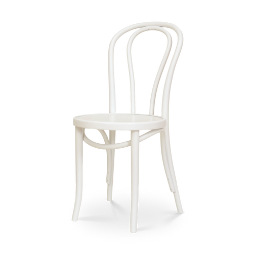 Fameg Vienna Thonet No.18 Houten Bistrostoel Wit - vtwonen shop