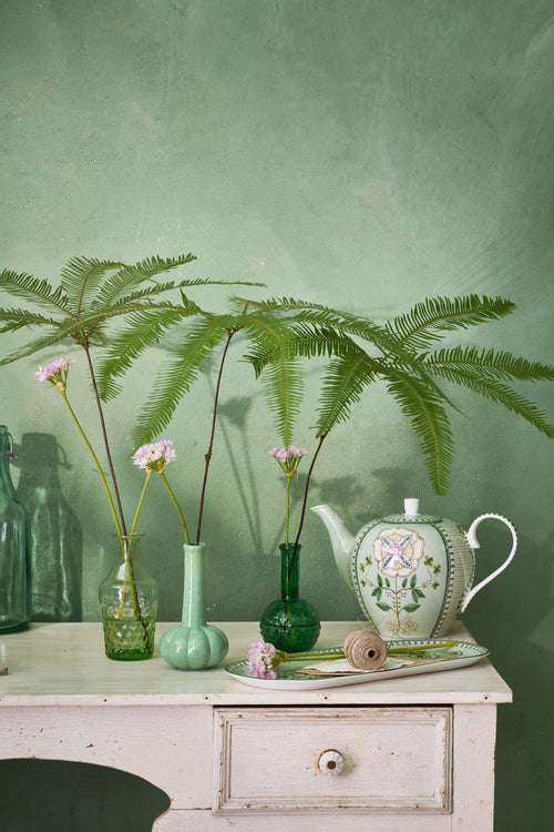 Pip Studio - Bloemenvaas - Groen - Glazen - Set van 3 vazen
