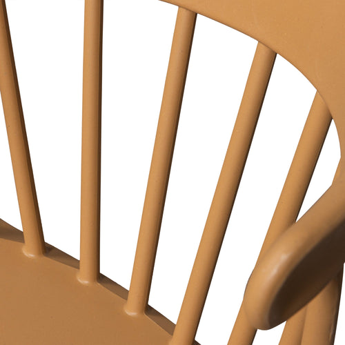 WOOOD tuinstoel Bliss - Bamboo Fiber -  Caramel Melange - Set van 2