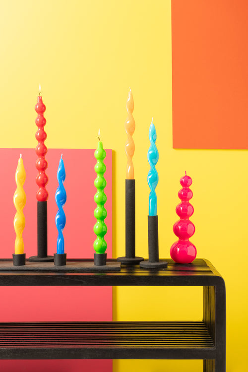 J-Line kandelaar 4 Delig - metaal - zwart - vtwonen shop