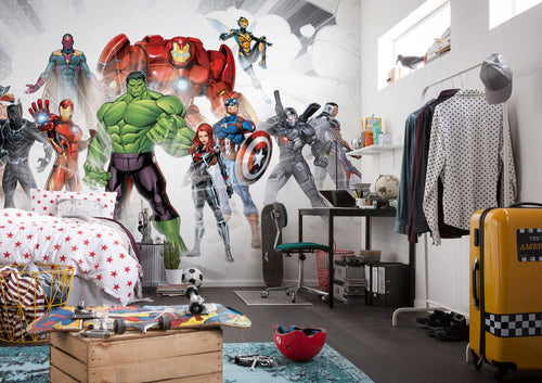 Sanders & Sanders fotobehang The Avengers multicolor - 500 x 280 cm - 612059