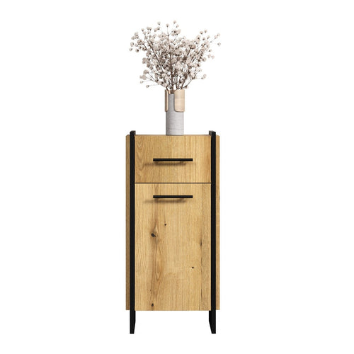 Calicosy - Badkameronderkast ELLIE - licht hout 37x31x79 cm