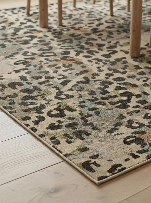 benuta vloerkleed Casa - blauw/groen - 160x230 cm