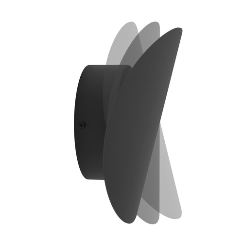 EGLO wandlamp buiten Briale - zwart