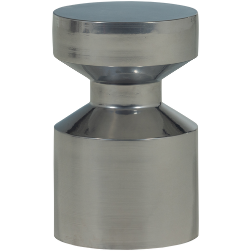 WOOOD bijzettafel Ferry - Metaal - Chrome - 47x30x30 - vtwonen shop