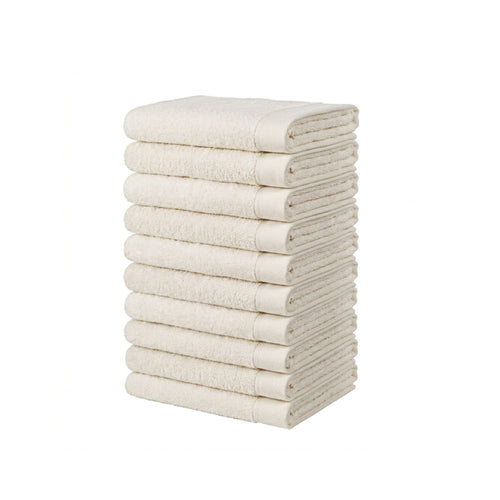 Ten Cate handdoekenset hotelkwaliteit 50x100 - wit - 10 stuks