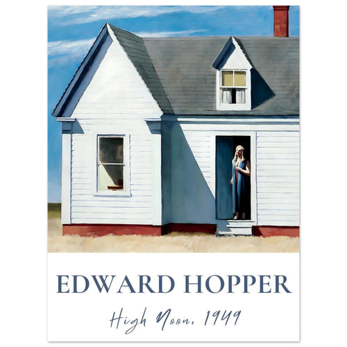Artfulprints  Edward Hopper - High noon   poster 30x40 cm - vtwonen shop