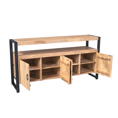 Starfurn Dressoir Britt - Naturel Hout - 175x45x90cm