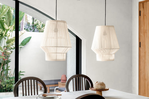 Originalhome lampenkap gerecycled Lampion no 1 - naturel - L