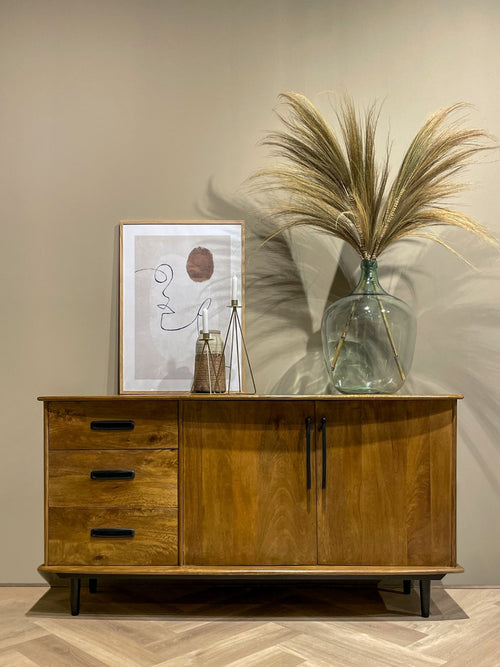 Livingfurn dressoir Elias - 152cm - mangohout - vtwonen shop