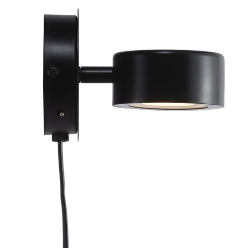 Nordlux Clyde Wandlamp - LED Stepdim - 2700K - Zwart