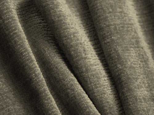 Micadoni rechter hoekbank Jenny 5-zits, chenille groente - 145x200x73cm