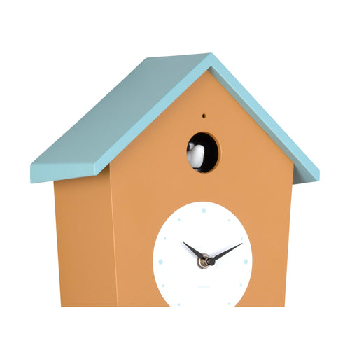 Karlsson wandklok Cuckoo Light - geel - 23x10.5x26.4cm - vtwonen shop