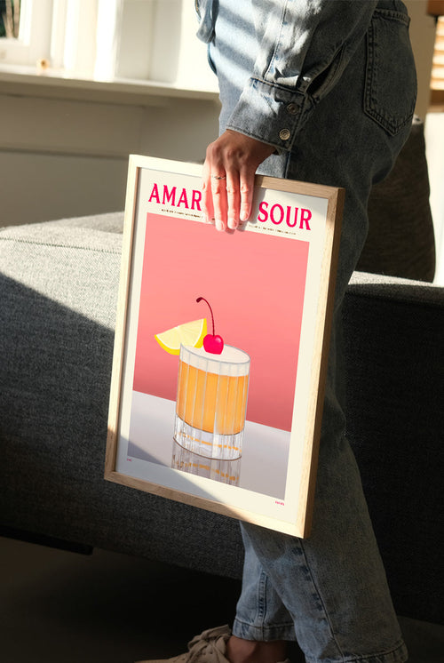 Elin PK - Amaretto Sour - PSTR studio Kunst Poster - vtwonen shop