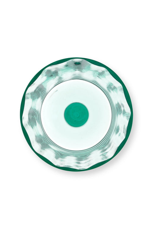 vtwonen - Wijnglazen - Groen - Glas - Set van 4