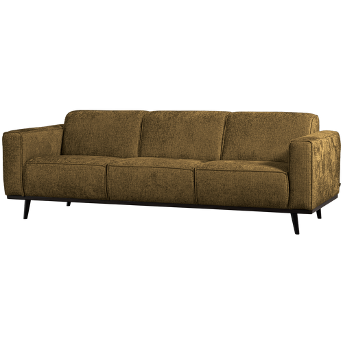 WOOOD 3-zits bank Statement - Polyester - Brass - 77x230x93