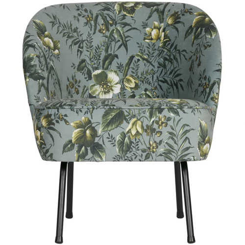 BePureHome fauteuil Vogue - Fluweel - Poppy Grijs - 69x57x70 - vtwonen shop