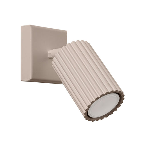 Sollux Lighting Wandlamp KARBON taupe - 8x16x16cm