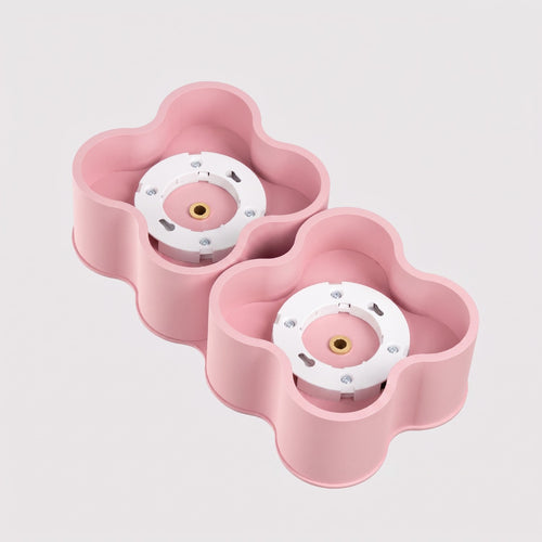 Sollux Lighting Plafondlamp OVIO 2 roze Gx53 - 24,5x12x8cm