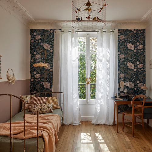 Madura Gordijn Carlina puur wit 140x350 cm