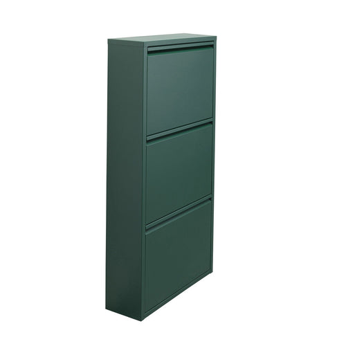 Kare Design Schoenenkast Caruso - groen - 3 laden
